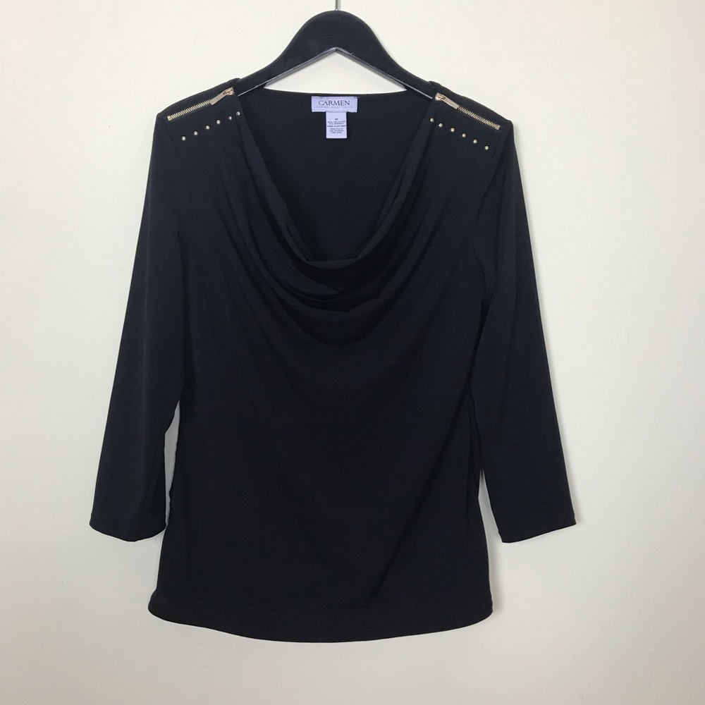 Carmen for Marc Valvo Black Top
